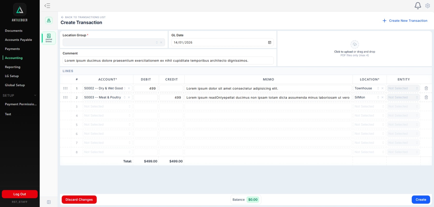 AL Technology Interface